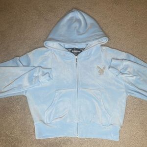Playboy velour hoodie